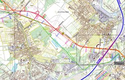 To tu połączy się ważna autostrada z ekspresówką. Będą trzy warianty drogi [MAPA]