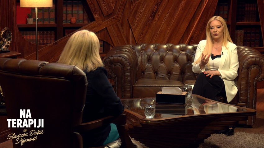 Ivana Jordan, emisija "Na terapiji sa Slavicom Đukić Dejanović"