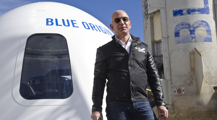 A 60 éves Bezos 2021 óta most először vezeti a leggazdagabb emberek rangsorát / Fotó: Northfoto