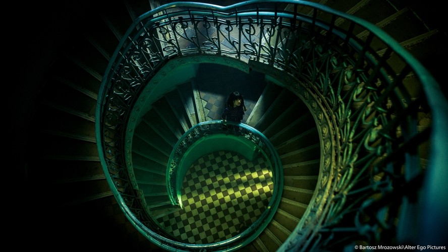 Olga Bołądź w filmie 'Człowiek z magicznym pudełkiem'; fot. Bartosz Mrozowski/Alter Ego Pictures