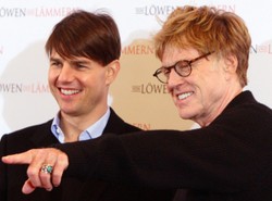 Robert Redford lubi patrzeć na kaczuszki...