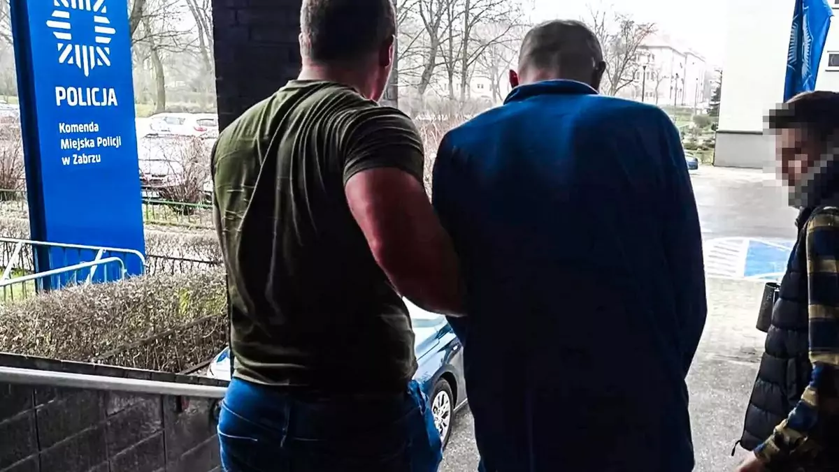 42-letni mieszkaniec Zabrza zatrzymany po kolizji i groźbach wobec policji