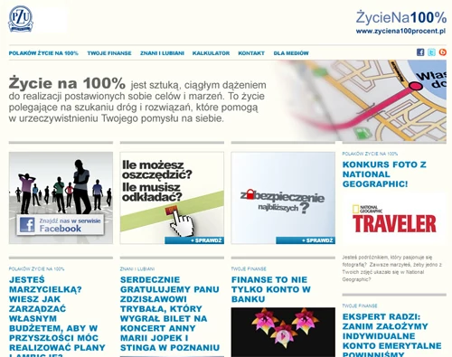 zyciena100procent.pl - Webstar Akademii w kategorii Finanse