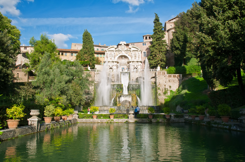 Villa d’Este w Tivoli (Włochy)