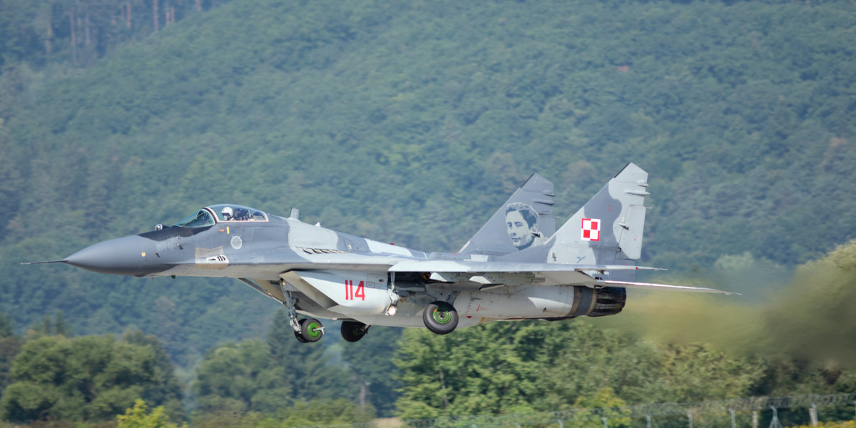 Słowacja, podobnie jak Polska, przekaże Ukrainie samoloty MiG-29.