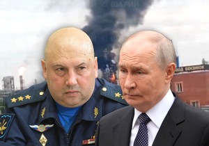 Sergej Surovikin i Vladimir Putin
