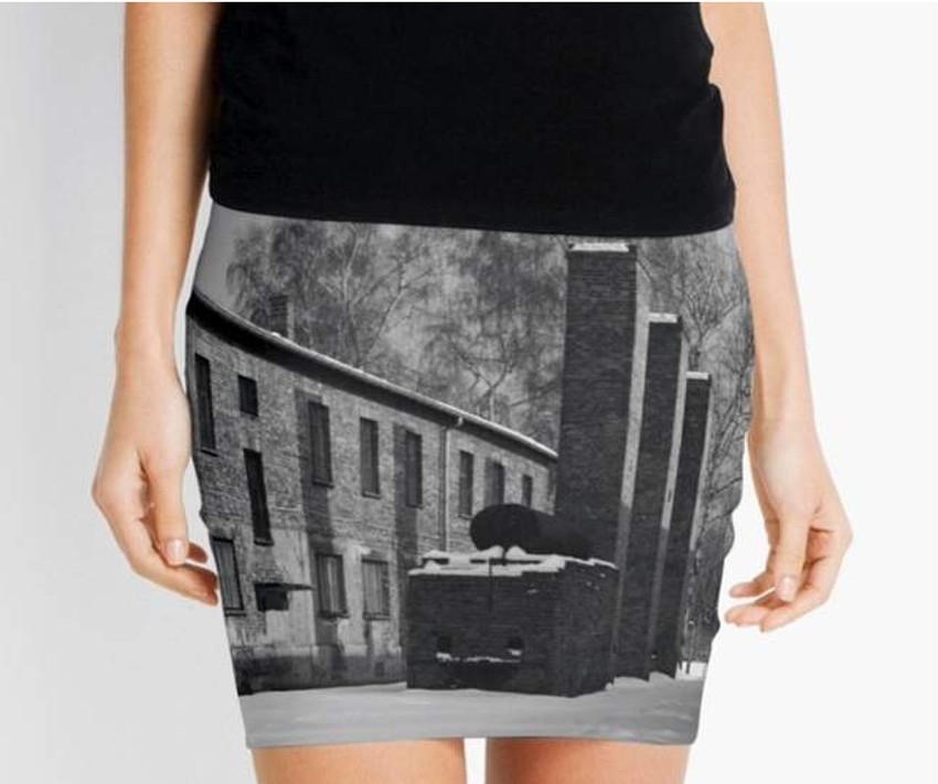 Suknja sa motivima logora Aušvic