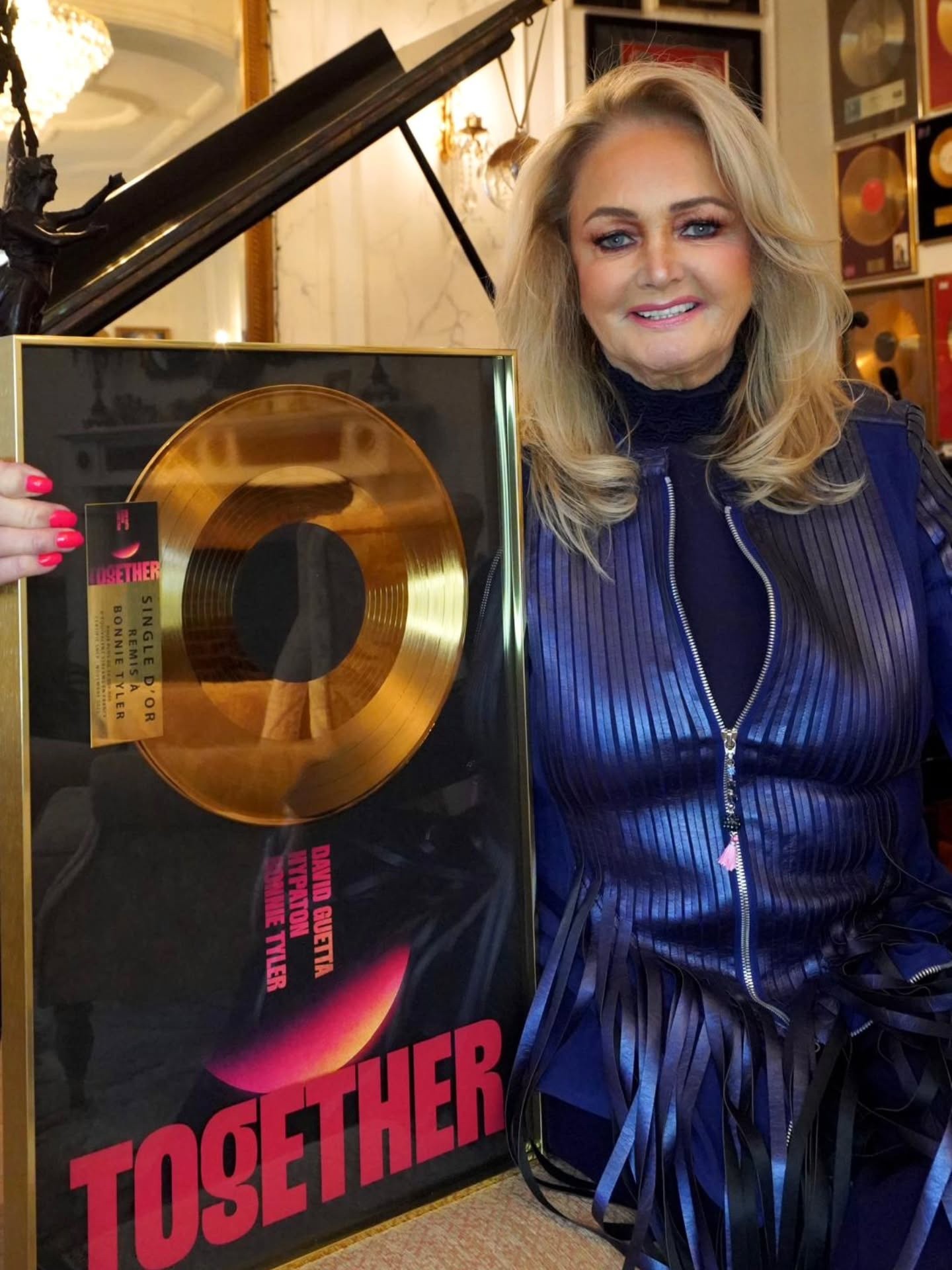 Speváčka Bonnie Tyler.