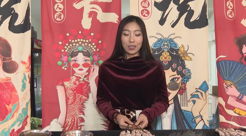 Mulan je nama spremala kineski roštilj