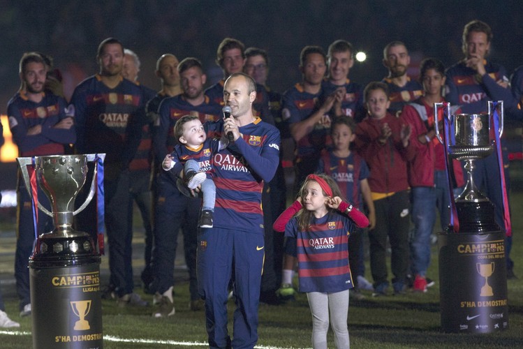 Barcelona świętowała zdobycie dubletu na Camp Nou