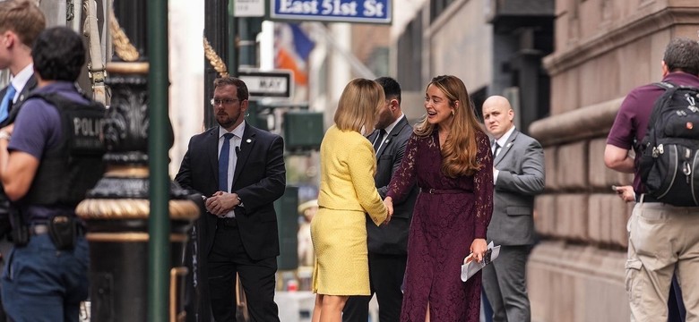 Marta Nawrocka w Nowym Jorku. Bawiła się na bankiecie u Melanii Trump [FOTO]