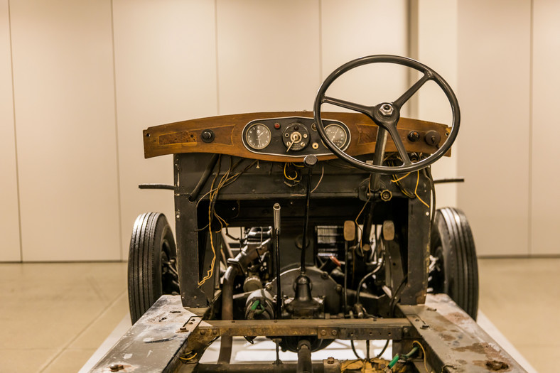 etapy renowacji w ŠKODA Muzeum Mladá Boleslav