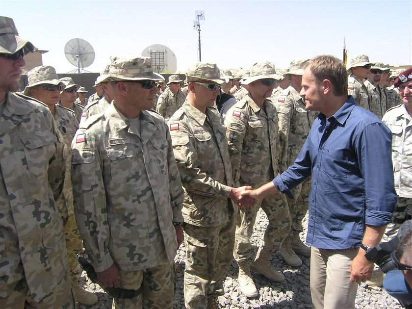 Tusk mówi o wyjściu z Afganistanu