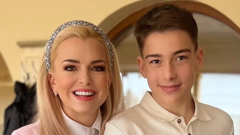 Zlatica Puškárová so synom Leom.