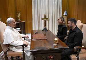 Zelenski se sastao sa papom Lavom