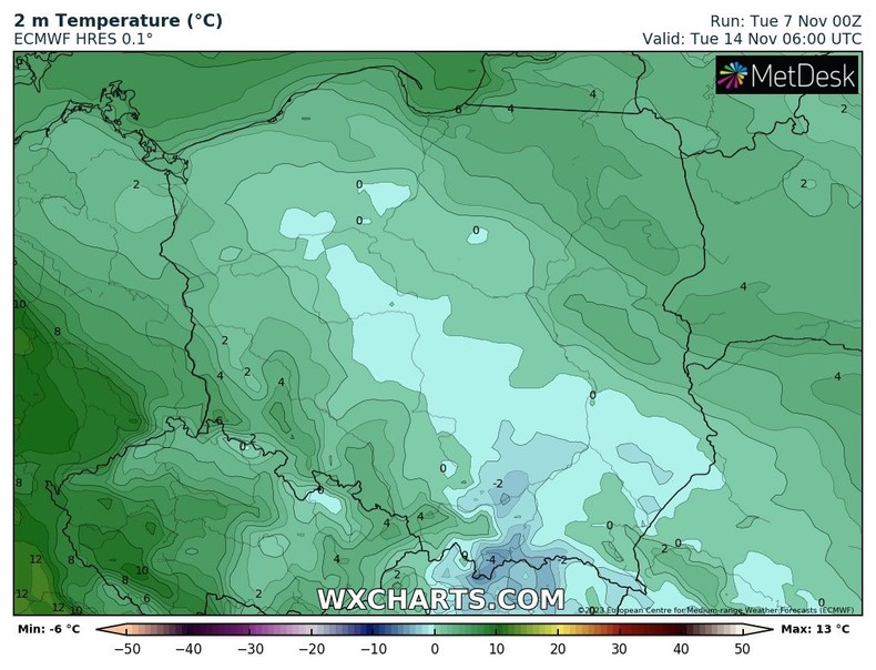 Niebawem pojawią się przymrozki