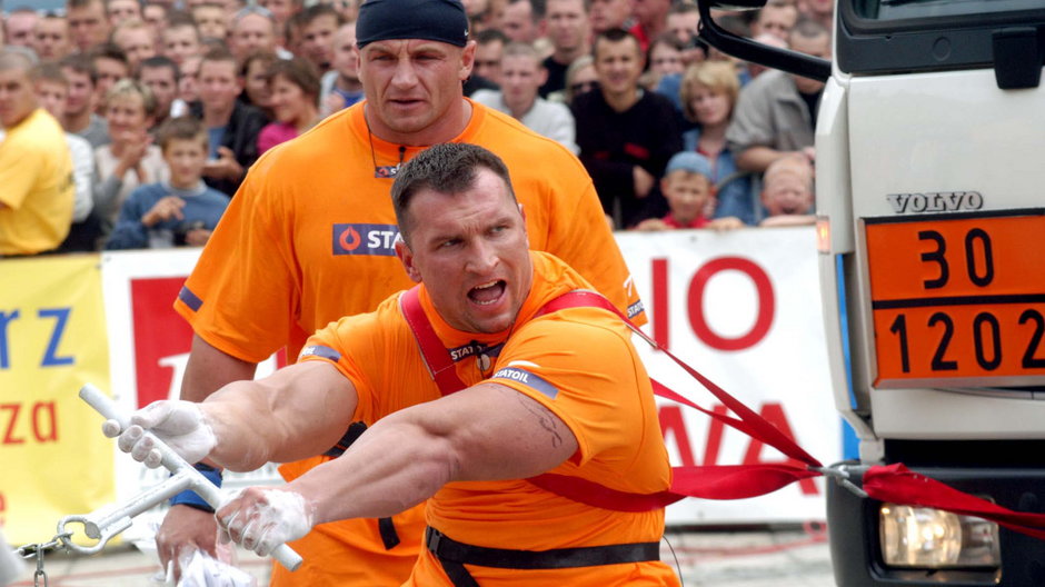 Jarosław Dymek i Mariusz Pudzianowski