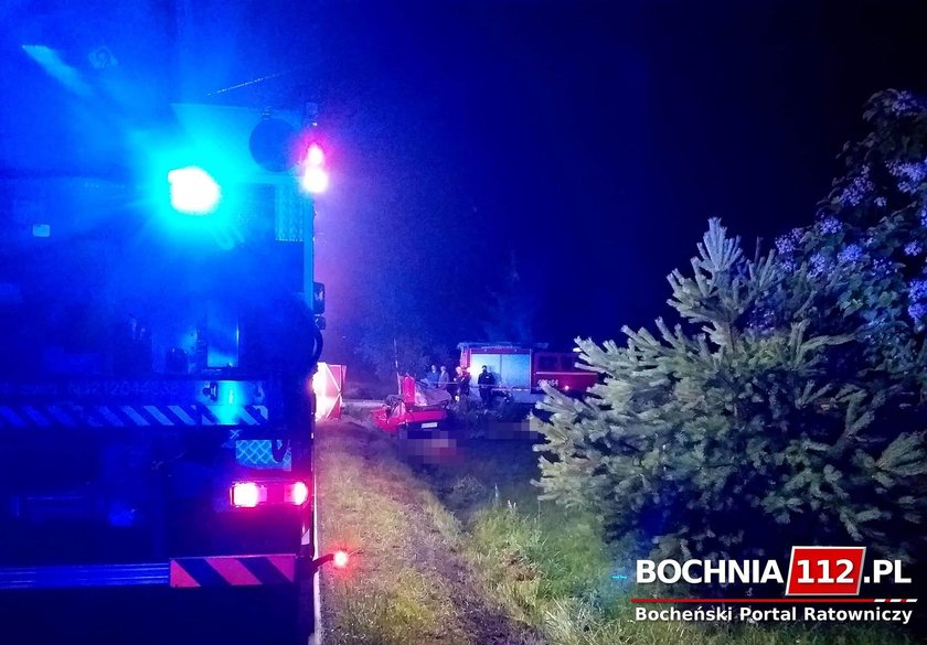 Wypadek pod Bochnią