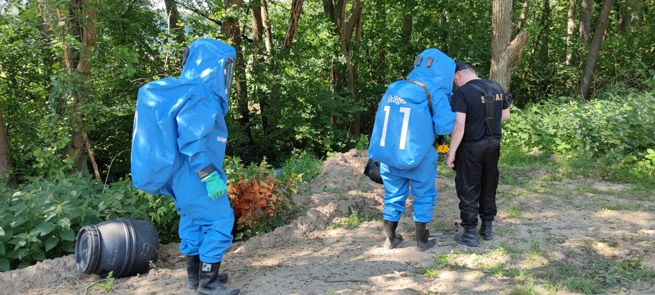 Na poligonie drawskim służby ćwiczyły sytuacje kryzysowe