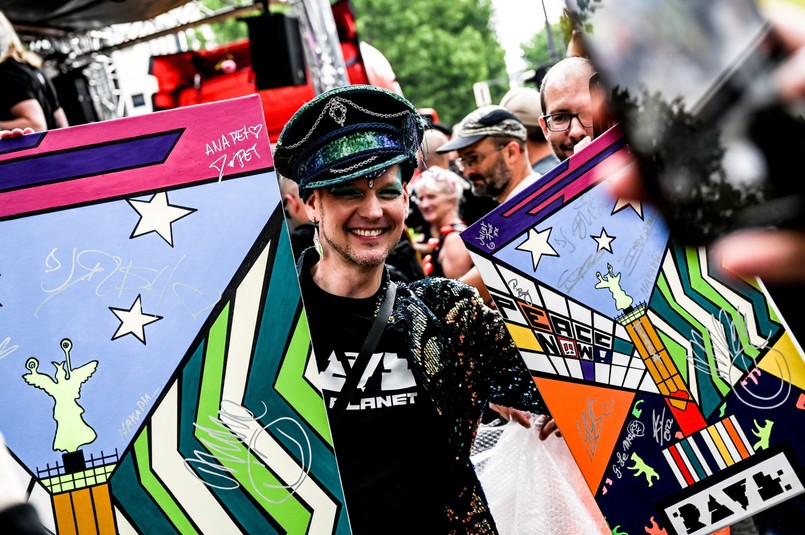 Rave the Planet parade w Berlinie