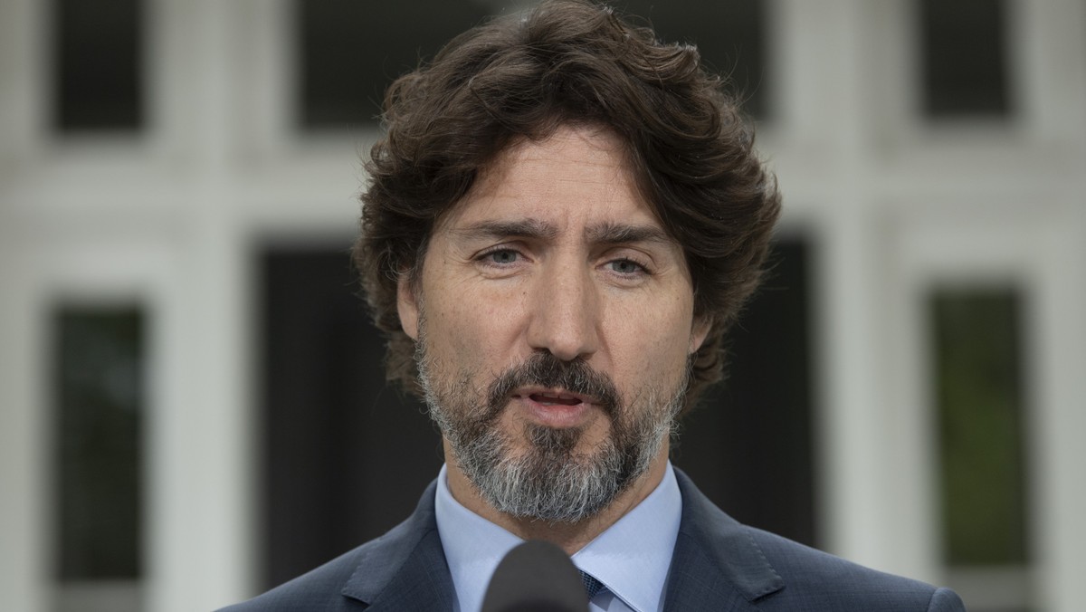 Justin Trudeau zapytany o Trumpa. Milczał przez 20 sekund