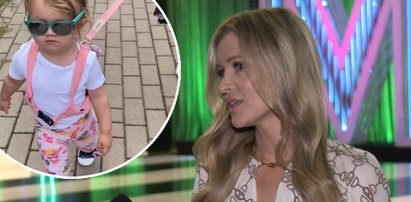 Joanna Krupa wyprowadza córkę na smyczy. Nam wyjaśniła dlaczego! [WIDEO]