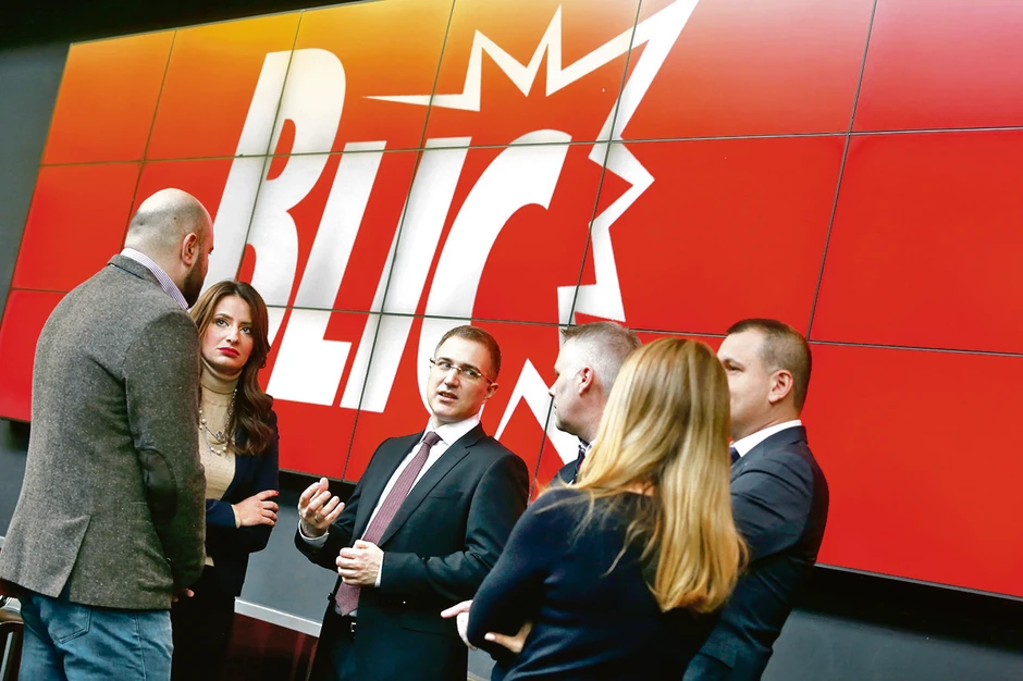 Predstavnici radne grupe u "Blicu"