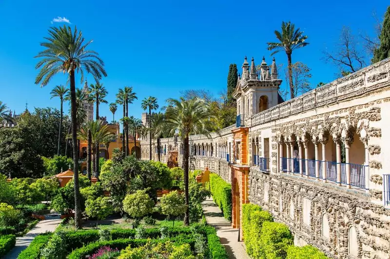 Alcázar, Sewilla, Hiszpania