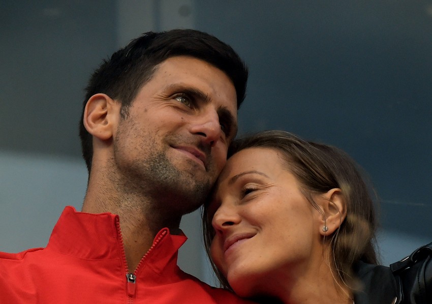 Novak i Jelena Đoković