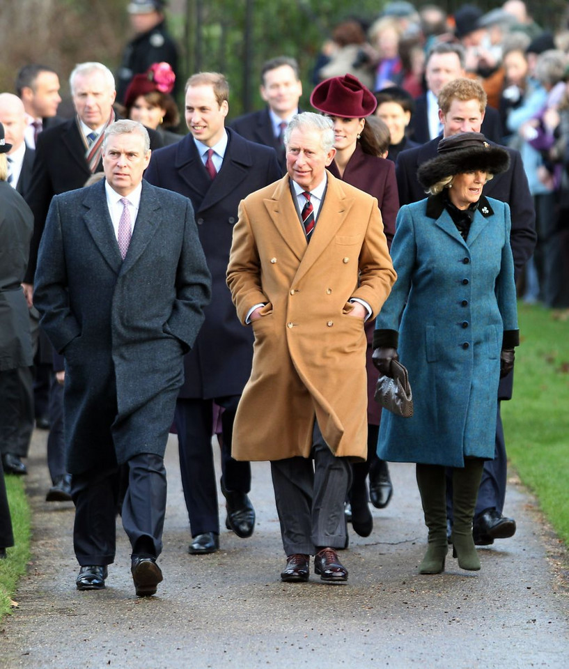 Brytyjska rodzina królewska w Sandringham na gwiazdkę!