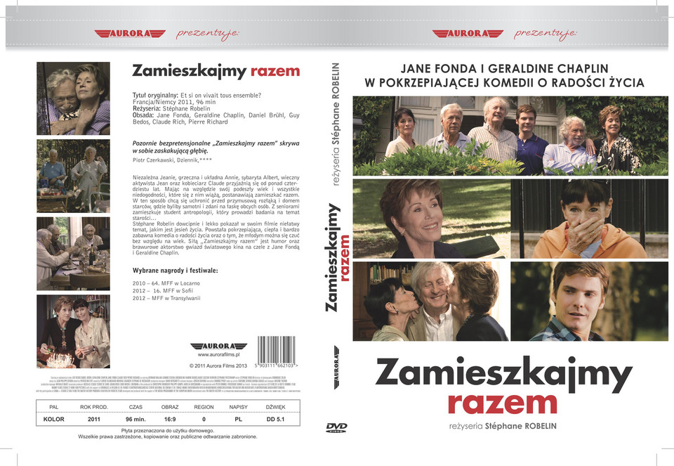 "Zamieszkajmy razem" - okładka DVD