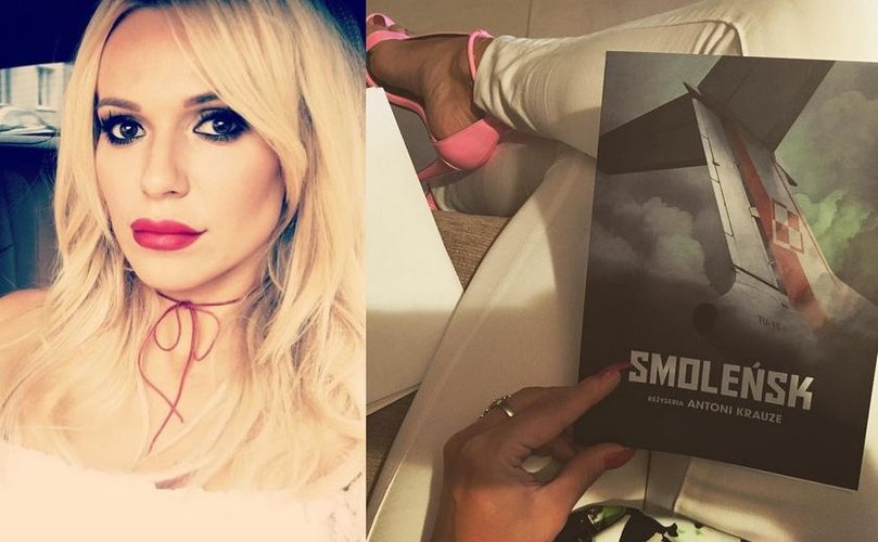 Doda z zaproszeniem na film 'Smoleńsk'