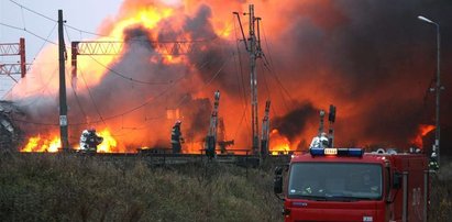 Są zarzuty za pożar pociągów w Bialymstoku