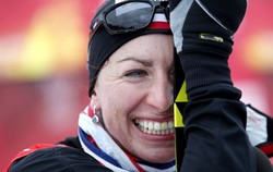 Justyna Kowalczyk w Falun jeszcze bez medalu, ale humor jej dopisuje. ZDJĘCIA