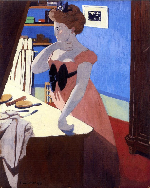 Félix Vallotton, "Misia at Her Dressing Table" (1898)