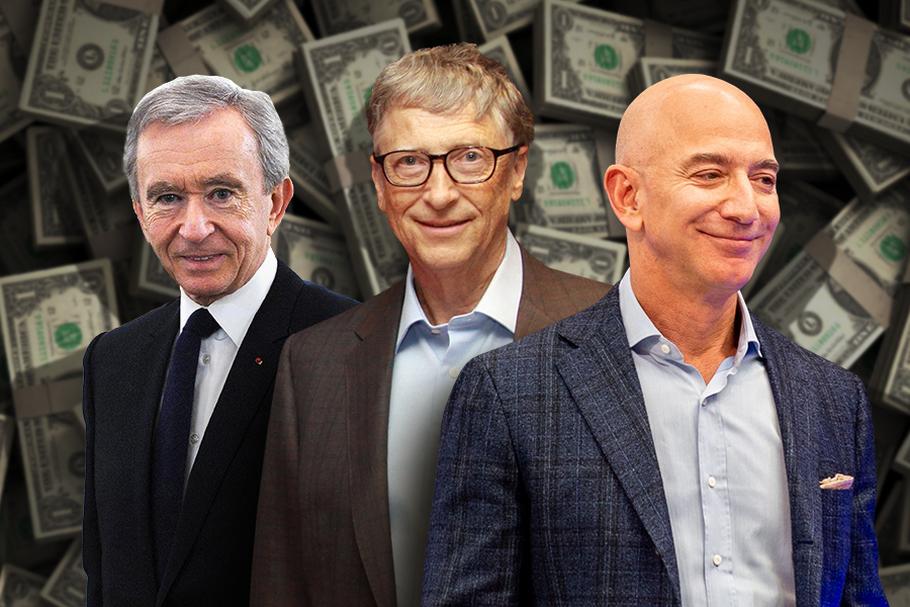 W 2020 roku nastąpiły zmiany na podium Najbogatszych Ludzi Świata