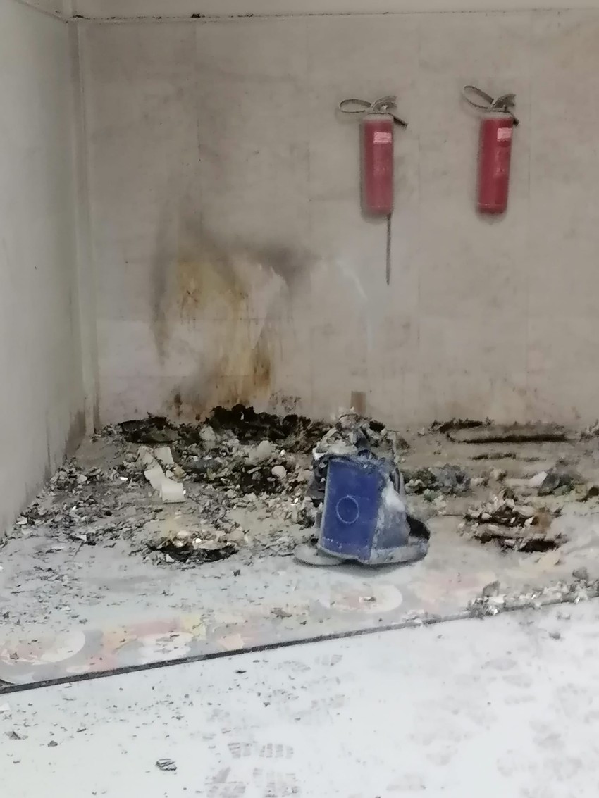  Zapaljena kanta digla vatrogasce na noge