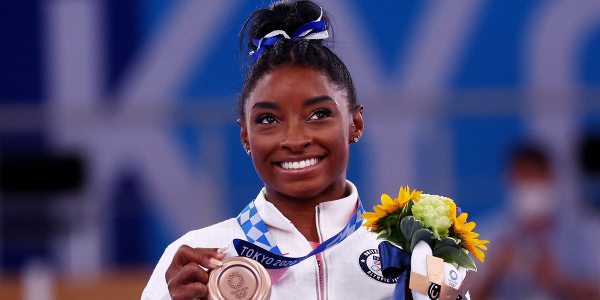 Simone Biles została pomylona z dzieckiem. 