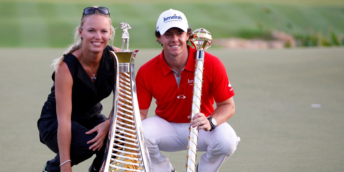 Caroline Wozniacki i Rory Mcilroy byli kiedyś jedną z najsłynniejszych na świecie par sportowych.