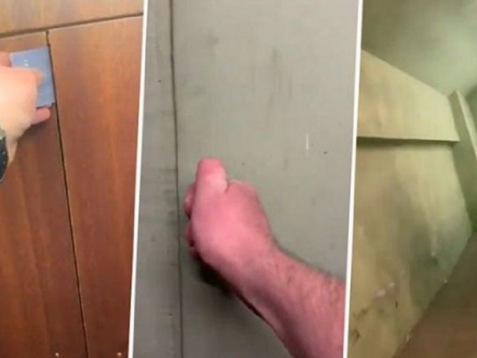 Pronašao je tajna vrata hotelske sobe, kada ih je otvorio, usledio je horor