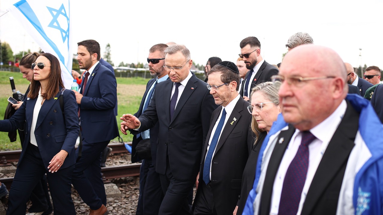 Andrzej Duda na Marszu Żywych w Auschwitz. "Nigdy więcej antysemityzmu"