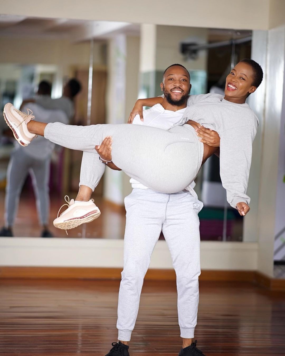 Corazon Kwamboka and Frankie Just GymIt