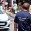 Grčki policajac - ilustracija