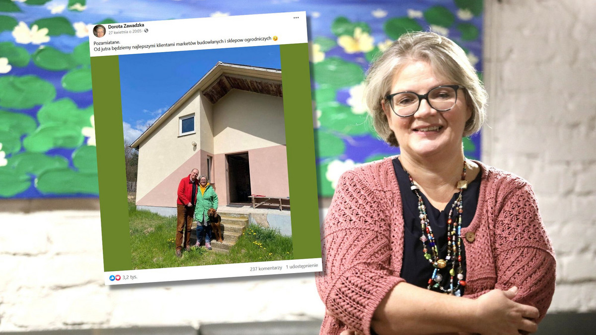 Dorota Zawadzka kupiła dom. Opowiada fanom o kolejnych etapach remontu