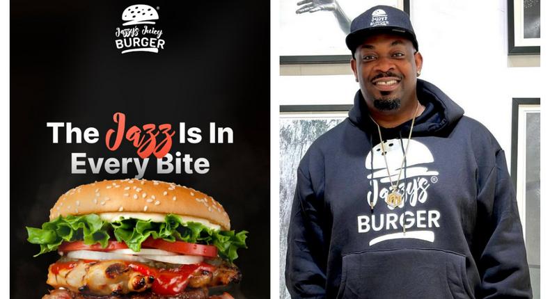 Don Jazzy's burger business is now live