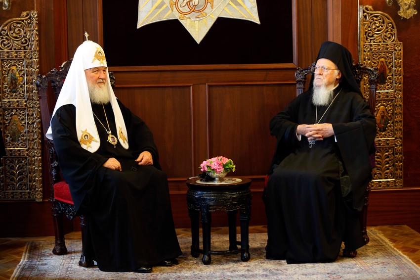 Patrijarh Vartolomej i Patrijarh Kiril u Istanbulu