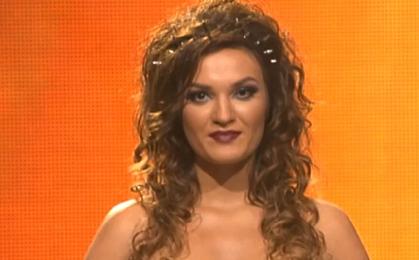 Tamara Milutinović na početku karijere 