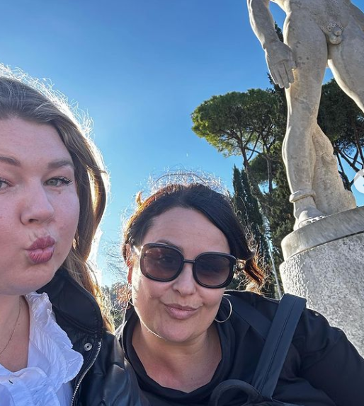 Evelyn vyrazila na výlet do Ríma so slovenskými hercami.