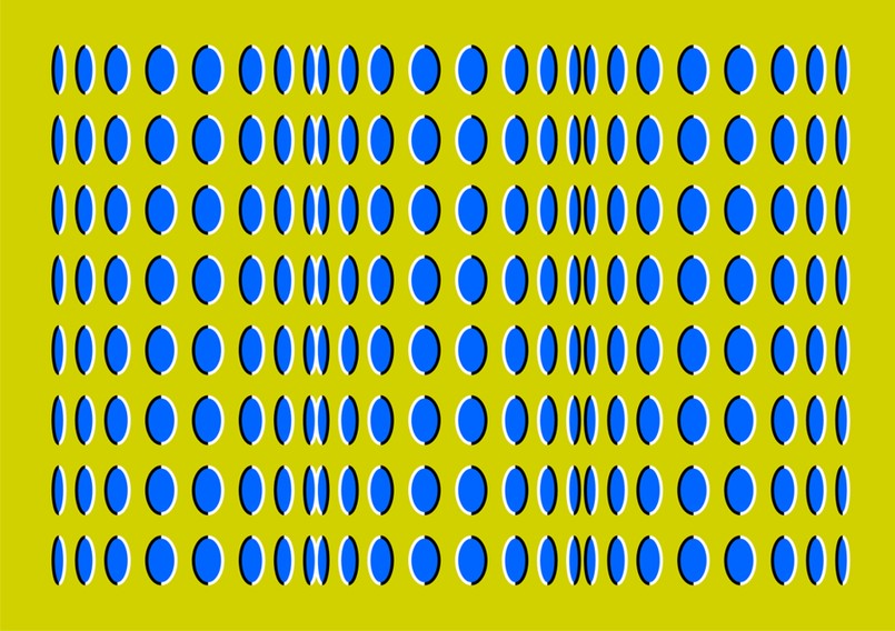 Złudzenia optyczne, grafika "Rollers"