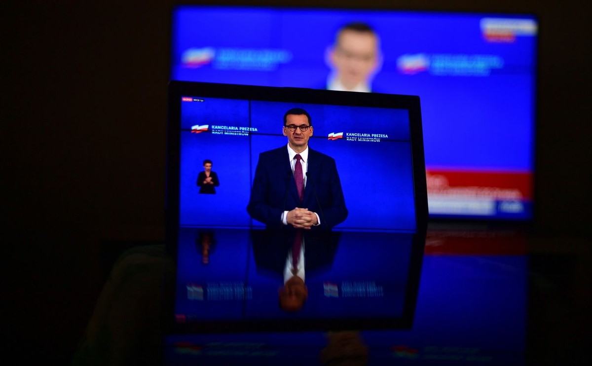 Transmisja konferencji prasowej premiera RP Mateusza Morawieckiego